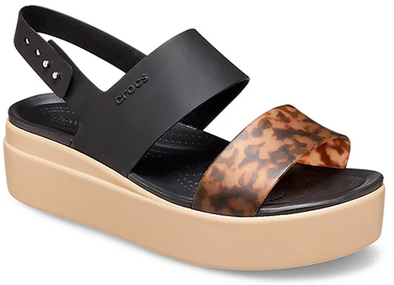 (W) Crocs Brooklyn Lage Sleehak ''Zwart Bruin''. 207864-0C4 Order (W) Crocs Brooklyn Lage Sleehak ''Zwart Bruin''. 207864-0C4