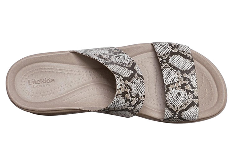 Lookbook (Women) Crocs Brooklyn Wedge 'Snake Print' 206219-93T