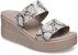 (W) Crocs Brooklyn Wedge 'Corak Ular' 206219-93T