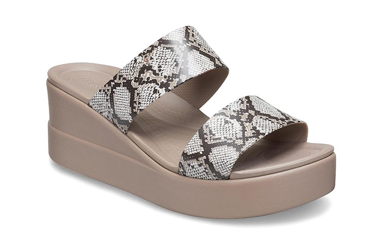 Purchase (Women) Crocs Brooklyn Wedge 'Snake Print' 206219-93T