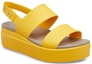 Lookbook (W) Crocs Brooklyn Wedge Sandal 'Kuning' 206453-70U