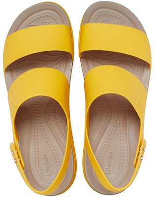 (Women) Crocs Brooklyn Wedge Sandal 'Yellow' 206453-70U Purchase (Women) Crocs Brooklyn Wedge Sandal 'Yellow' 206453-70U