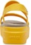 Details for (W) Crocs Brooklyn Wedge Sandal 'Kuning' 206453-70U