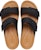 (W) Sandal Crocs Brooklyn Woven Buckle 'Hitam Coklat' 209978-001