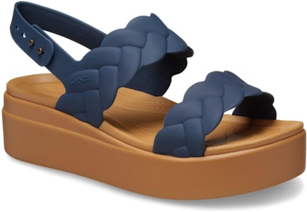 (W) Sandal Baji Anyaman Crocs Brooklyn 'Biru Coklat' 209977-410 Order (W) Sandal Baji Anyaman Crocs Brooklyn 'Biru Coklat' 209977-410