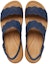 Shop (W) Sandal Baji Anyaman Crocs Brooklyn 'Biru Coklat' 209977-410