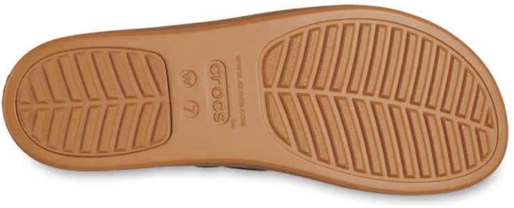 (W) Sandal Baji Anyaman Crocs Brooklyn 'Biru Coklat' 209977-410 Details for (W) Sandal Baji Anyaman Crocs Brooklyn 'Biru Coklat' 209977-410