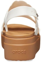 (W) 크록스 브루클린 웨지 샌들 (화이트 브라운) 209977-0WV Shop (W) 크록스 브루클린 웨지 샌들 (화이트 브라운) 209977-0WV