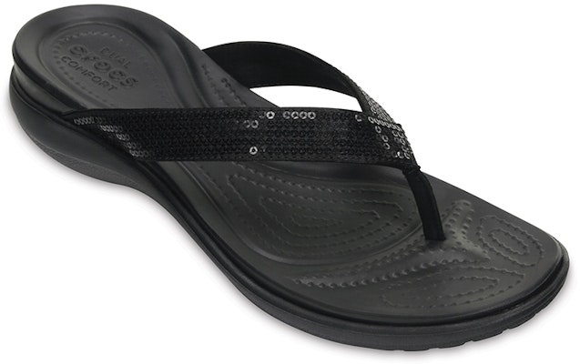 (W) Crocs Capri 'Hitam Labuci' 204311-001 Shop (W) Crocs Capri 'Hitam Labuci' 204311-001