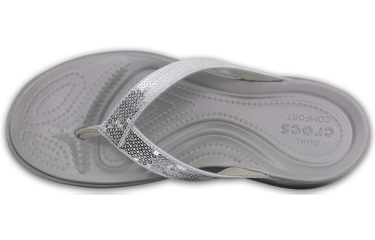 Lookbook (W) Crocs Capri 'Gris con Lentejuelas' 204311-040