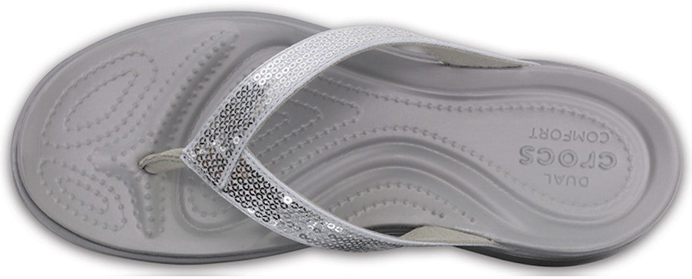 (Women) Crocs Capri 'Grey Sequins' 204311-040 Lookbook (Women) Crocs Capri 'Grey Sequins' 204311-040