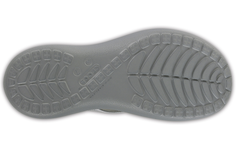 Sizing (W) Crocs Capri 'Gris con Lentejuelas' 204311-040