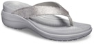 Lookbook (W) Crocs Capri 'Perak Metalik' 205782-00N