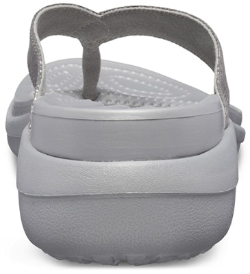 (Women) Crocs Capri 'Metallic Silver' 205782-00N Details for (Women) Crocs Capri 'Metallic Silver' 205782-00N