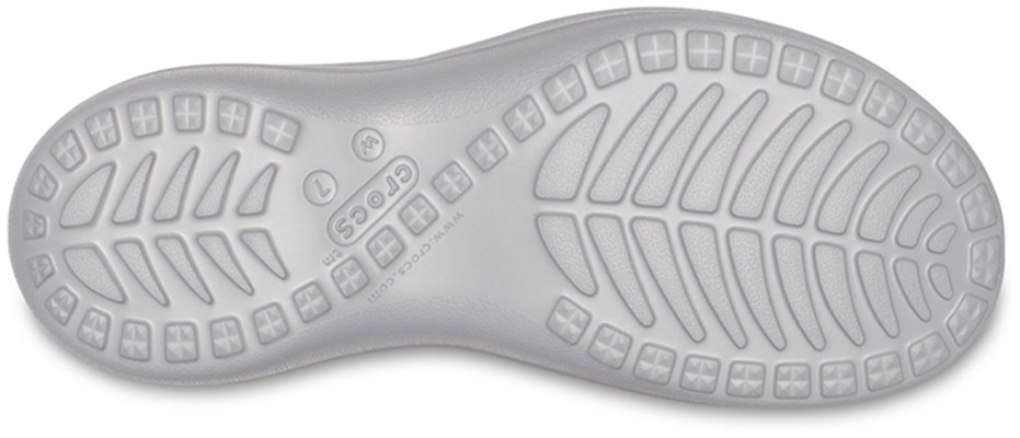 (Women) Crocs Capri 'Metallic Silver' 205782-00N Sizing (Women) Crocs Capri 'Metallic Silver' 205782-00N