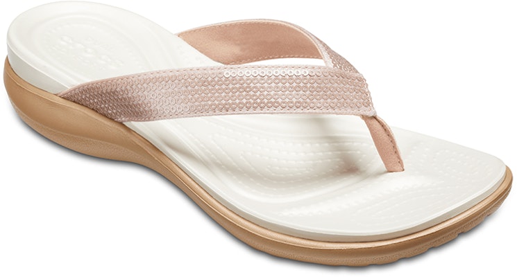 (Women) Crocs Capri 'Sequins Brown' 204311-7D9 Shop (Women) Crocs Capri 'Sequins Brown' 204311-7D9