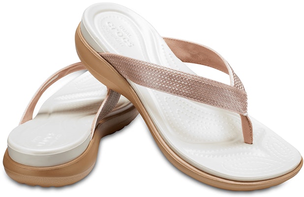 (Women) Crocs Capri 'Sequins Brown' 204311-7D9 Purchase (Women) Crocs Capri 'Sequins Brown' 204311-7D9
