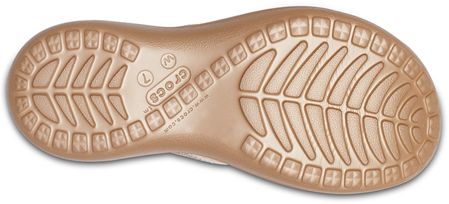 (Women) Crocs Capri 'Sequins Brown' 204311-7D9 Sizing (Women) Crocs Capri 'Sequins Brown' 204311-7D9