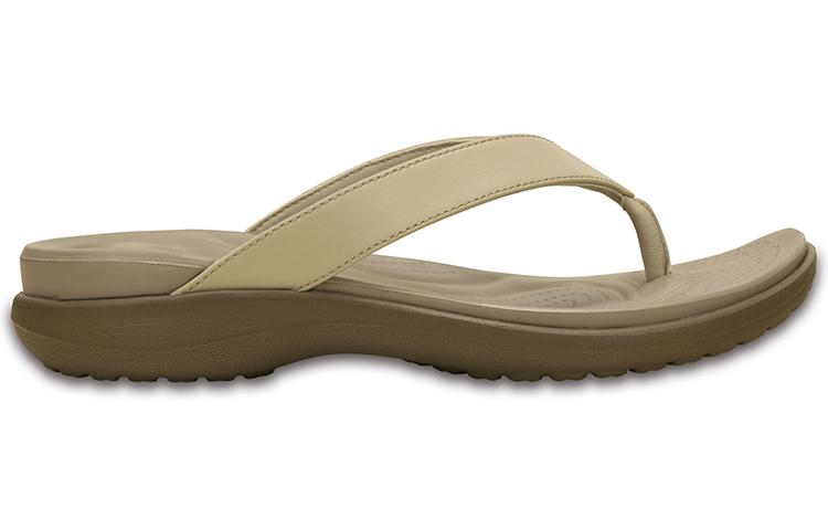 Order (W) Crocs Capri Sandal Jepit 'Cokelat' 202502-27L