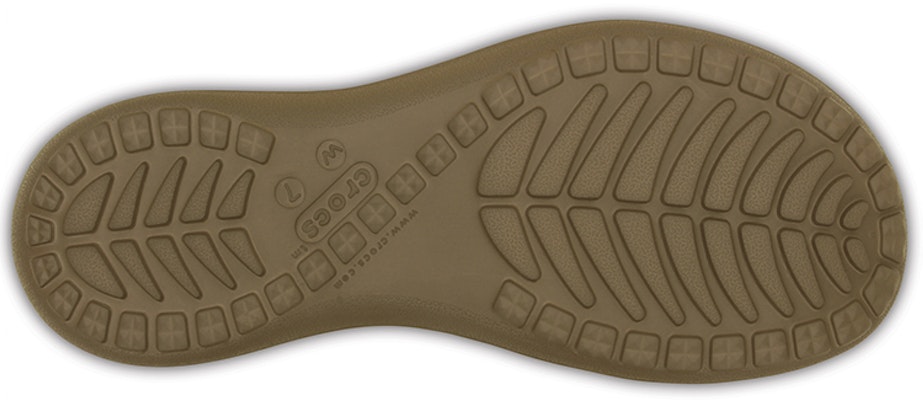 (Women) Crocs Capri Flip-Flop 'Brown' 202502-27L Sizing (Women) Crocs Capri Flip-Flop 'Brown' 202502-27L
