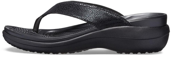 (Women) Crocs Capri Flip-Flop 'Pure Black' 205782-060 (Women) Crocs Capri Flip-Flop 'Pure Black' 205782-060