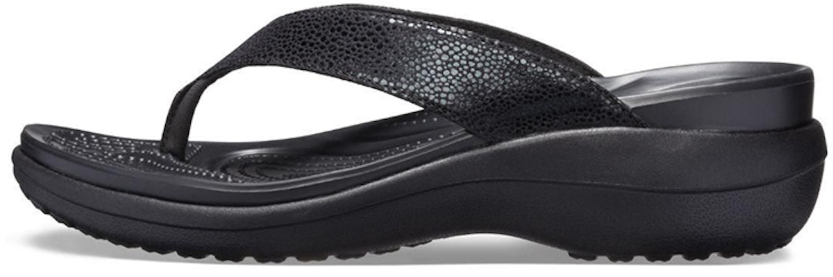 (Women) Crocs Capri Flip-Flop 'Pure Black' 205782-060 Buy (Women) Crocs Capri Flip-Flop 'Pure Black' 205782-060