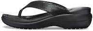 Buy (W) Crocs Capri Flip-Flop 'Hitam Tulen' 205782-060
