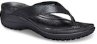Order (Women) Crocs Capri Flip-Flop 'Pure Black' 205782-060