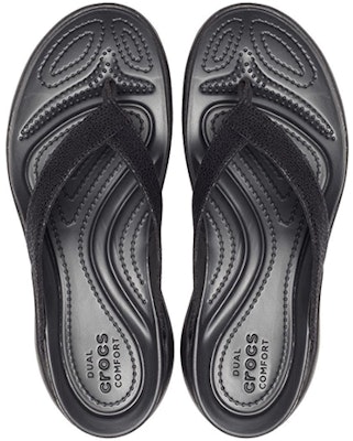 (Women) Crocs Capri Flip-Flop 'Pure Black' 205782-060 Shop (Women) Crocs Capri Flip-Flop 'Pure Black' 205782-060