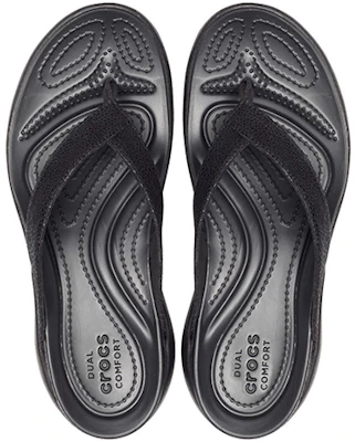 (W) Crocs Capri Flip-Flop 'Hitam Tulen' 205782-060 Shop (W) Crocs Capri Flip-Flop 'Hitam Tulen' 205782-060