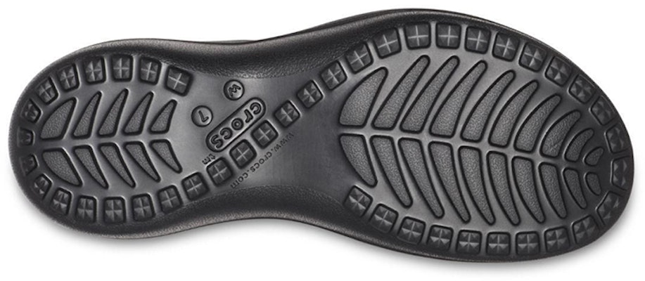 (Women) Crocs Capri Flip-Flop 'Pure Black' 205782-060 Details for (Women) Crocs Capri Flip-Flop 'Pure Black' 205782-060