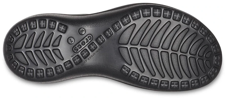 (W) Crocs Capri Flip-Flop 'Hitam Tulen' 205782-060 Details for (W) Crocs Capri Flip-Flop 'Hitam Tulen' 205782-060