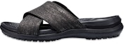 Buy (W) Crocs Capri Shimmer 'Hitam Sporty Anti-Licin Slide' 204908-060
