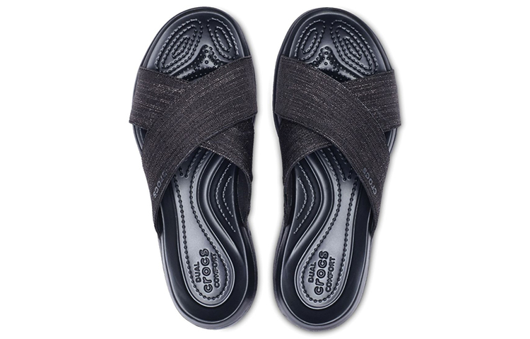 Purchase (W) クロックス Capri シャイン スポーツ サンダル (黒) 204908-060