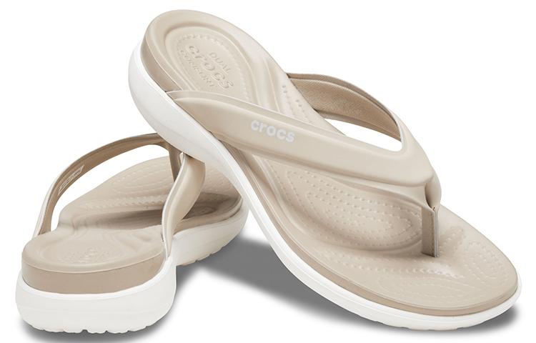 Shop (W) Crocs Capri V 'Sandalia Deportiva Cómoda y Versátil Marrón' 206780-2V3