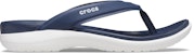(W) Crocs Capri V 'Navy' Lelaki Wanita Navy Sandal 206780-410
