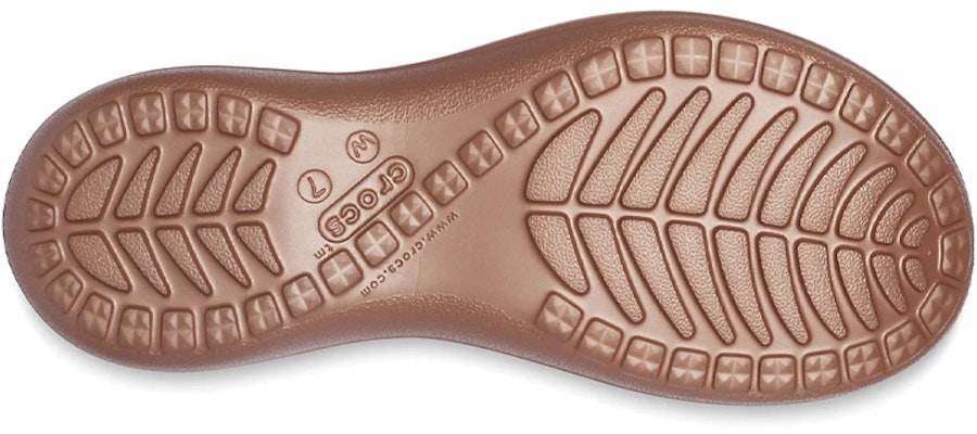 (W) Crocs Capri V Glitter 'Gangsa Luar' 206781-854 Sizing (W) Crocs Capri V Glitter 'Gangsa Luar' 206781-854