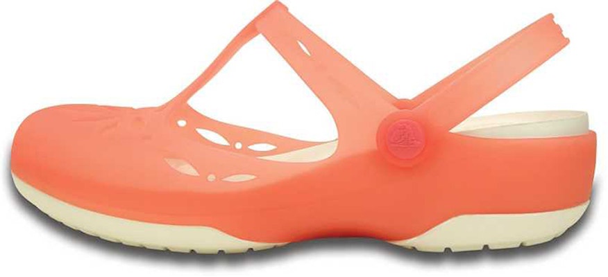 (Women) Crocs Carlie 'Coral Red Jelly' 202455-6CB Buy (Women) Crocs Carlie 'Coral Red Jelly' 202455-6CB