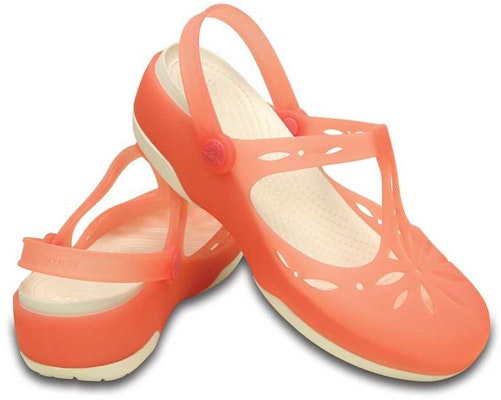 (W) Crocs Carlie 'Gelatina Roja Coral' 202455-6CB Shop (W) Crocs Carlie 'Gelatina Roja Coral' 202455-6CB