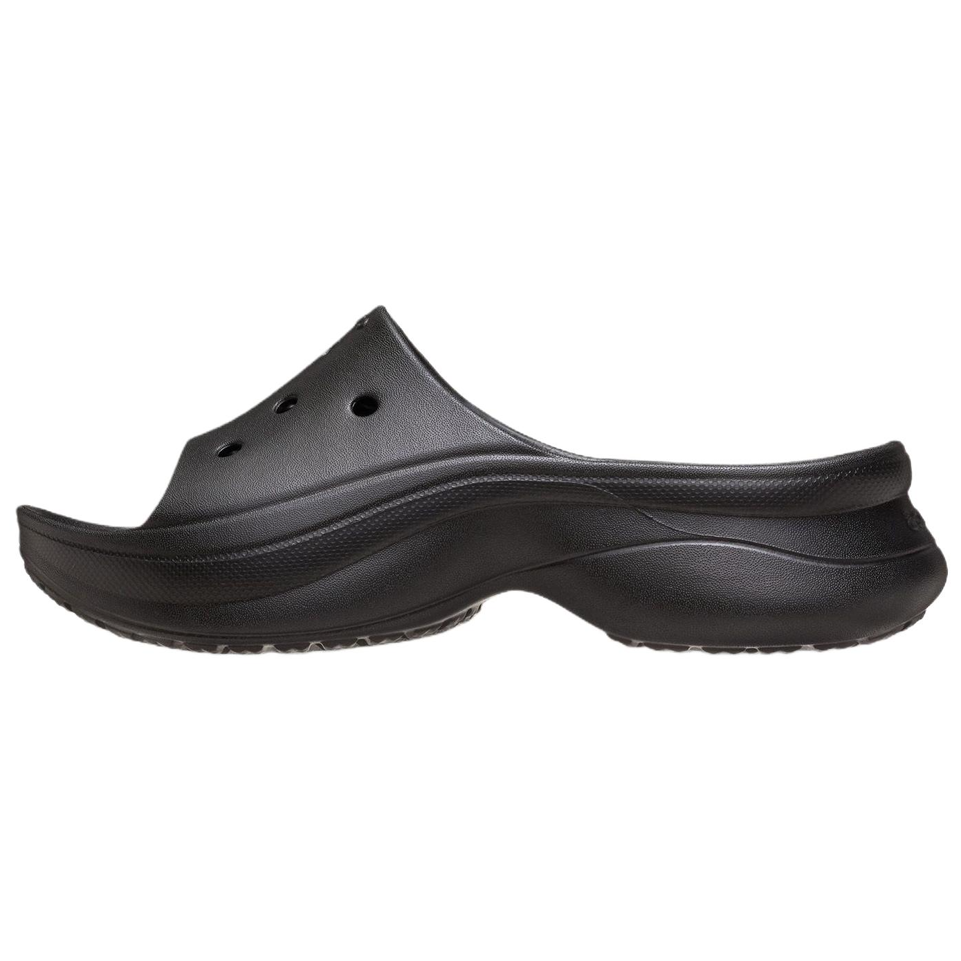(Women) Crocs Casual Comfortable EVA Slide Sandals Black. 211108-001