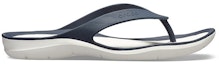 Order (W) 크록스 캐주얼 코지 플립플랍 (딥블루) 204974-462