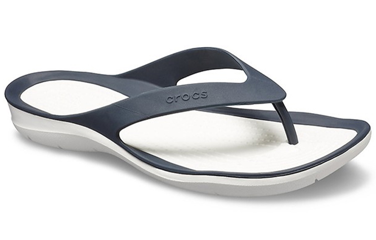 Lookbook (W) Tongs Crocs Décontractées Confortables Bleu Profond 204974-462