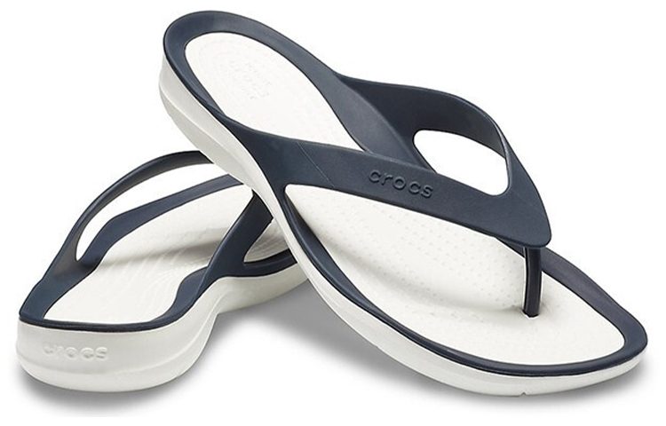Shop (W) Tongs Crocs Décontractées Confortables Bleu Profond 204974-462