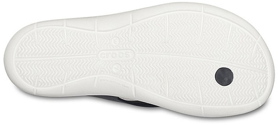 Crocs 休閒舒適人字拖鞋 女款 深藍 Sizing Crocs 休閒舒適人字拖鞋 女款 深藍