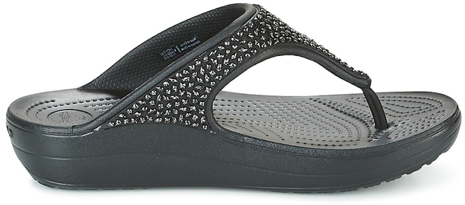 (W) Crocs Kasut Santai Elevated 'Hitam' 204181-060 Order (W) Crocs Kasut Santai Elevated 'Hitam' 204181-060