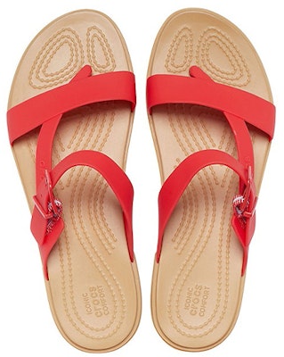 (W) Crocs 休闲火焰红拖鞋 206108-8C1 Purchase (W) Crocs 休闲火焰红拖鞋 206108-8C1