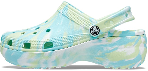 Crocs卡駱馳 Classic 經典大理石紋雲朵 時尚休閒洞洞涼鞋 女款 淺藍 Buy Crocs卡駱馳 Classic 經典大理石紋雲朵 時尚休閒洞洞涼鞋 女款 淺藍