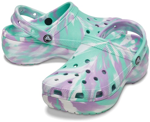 (W) Crocs Classic 'Hijau Marmor Awan' 207176-3U5 Shop (W) Crocs Classic 'Hijau Marmor Awan' 207176-3U5
