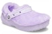 (Women) Crocs Classic Lined Clog 'Fur Sure - Lavender' 207303-530