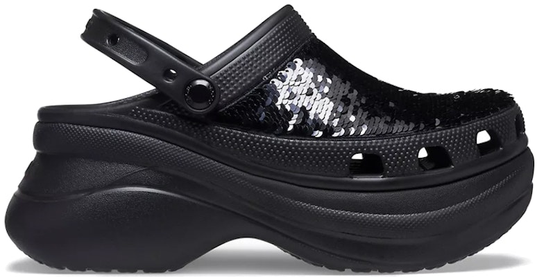 (W) Crocs经典Bae'黑色亮片' 207317-0C4 Order (W) Crocs经典Bae'黑色亮片' 207317-0C4